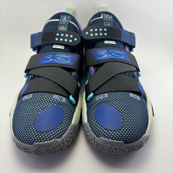 LI-NING Wade All City 9 V2 “Moonlight Ocean” Basketball Shoes Men’s Size 11 - Picture 4 of 11